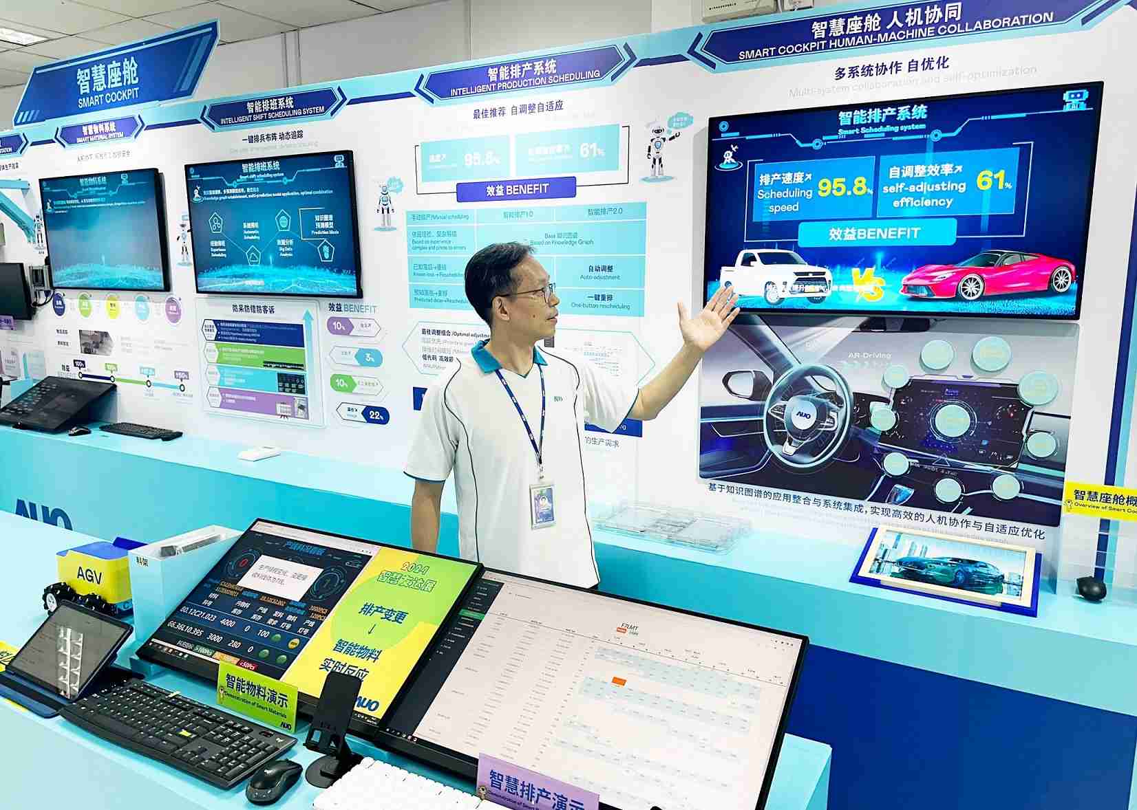 尊龙集团厦门将5G+ABC技术串联生产管理全流程，，，，打通研发、、、采购、、、生管、、、制程、、、、设备、、、质量等产品全生命周期制造流程，，完成数字化设计、、、智慧供应链、、、、智能座舱、、、、全流程设备管理、、、、数据驱动优化、、智慧在线检测、、、智慧品管等自适应生产模式升级